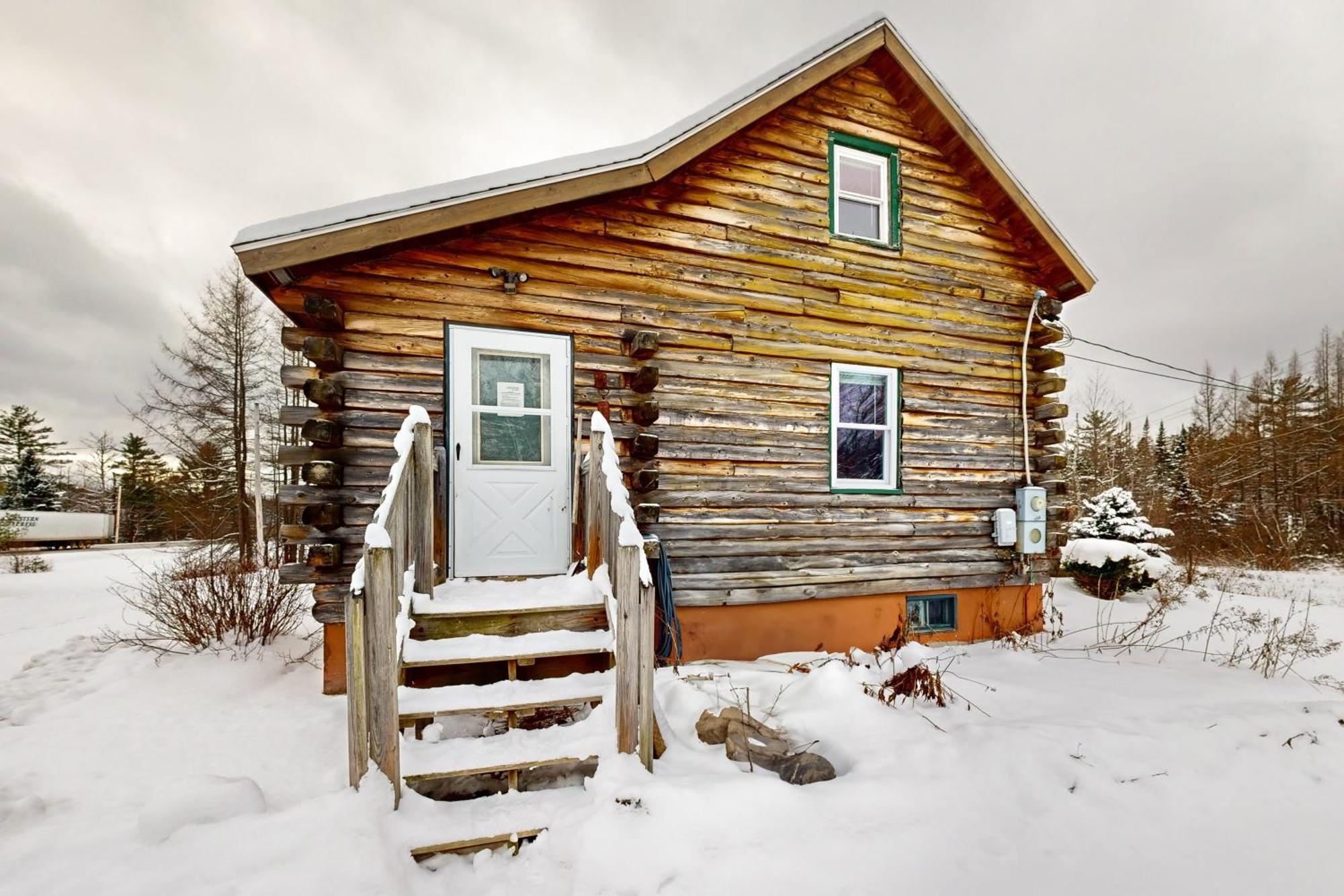 Carroll Twin View Log Home מראה חיצוני תמונה