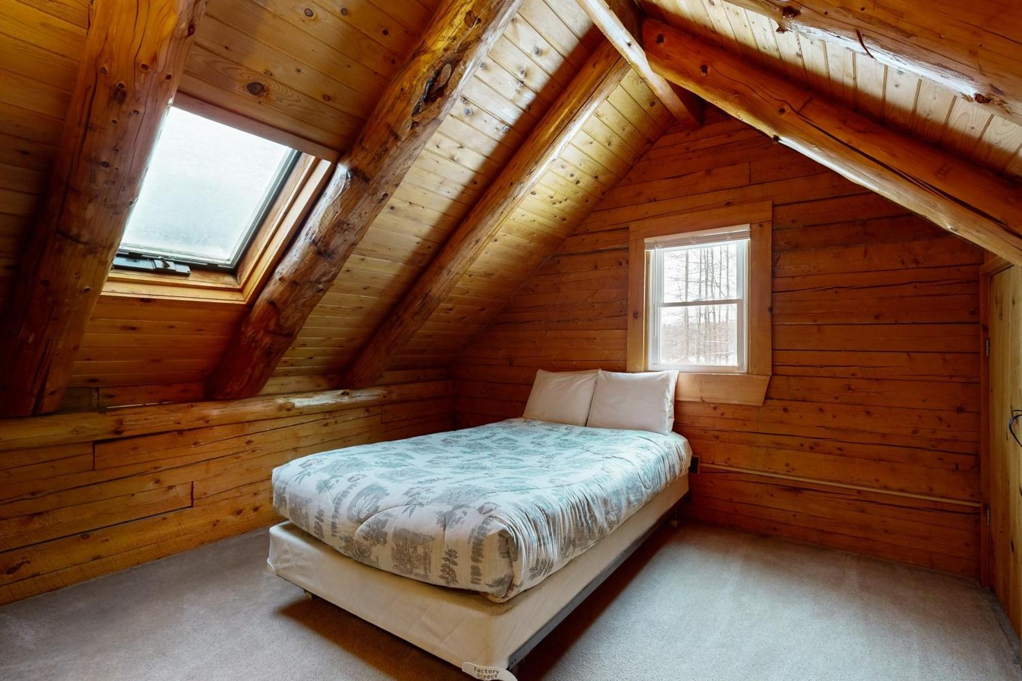 Carroll Twin View Log Home מראה חיצוני תמונה