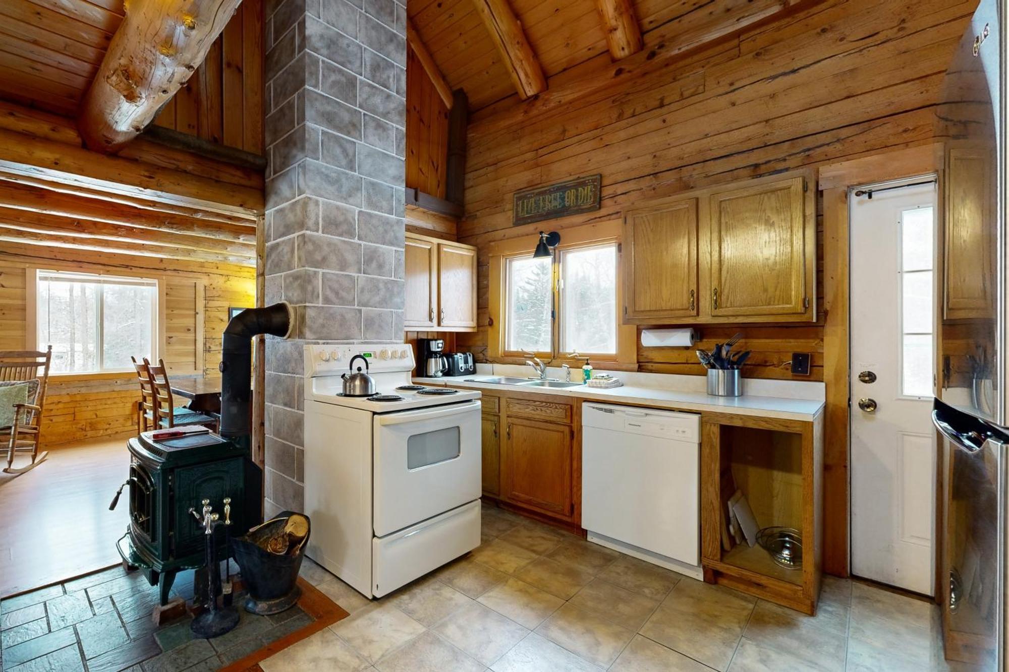 Carroll Twin View Log Home מראה חיצוני תמונה
