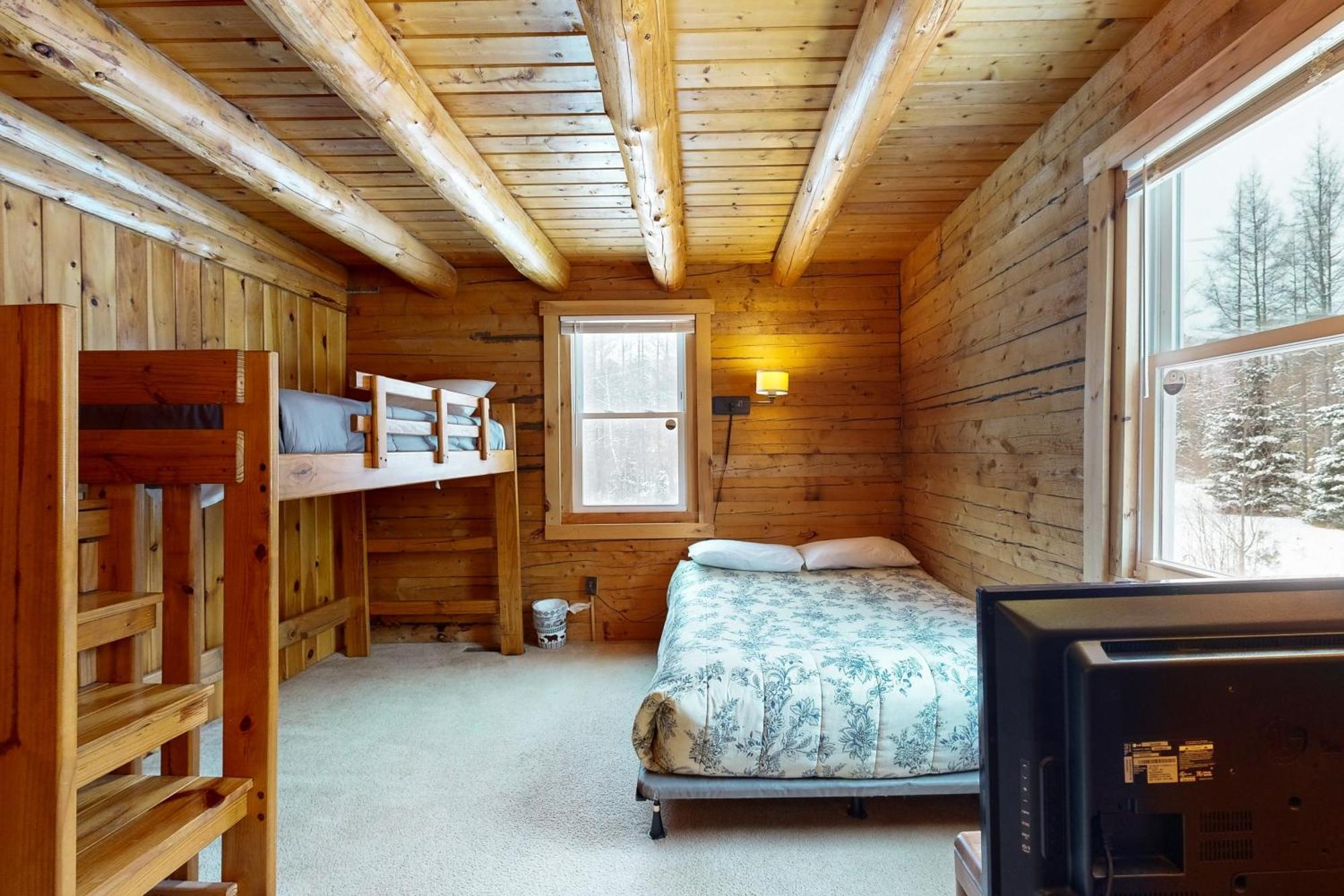 Carroll Twin View Log Home מראה חיצוני תמונה
