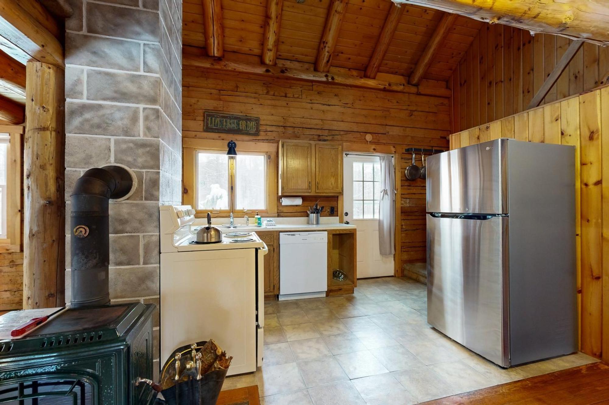 Carroll Twin View Log Home מראה חיצוני תמונה