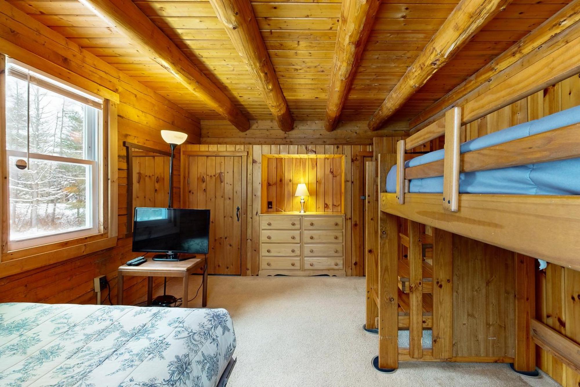 Carroll Twin View Log Home מראה חיצוני תמונה