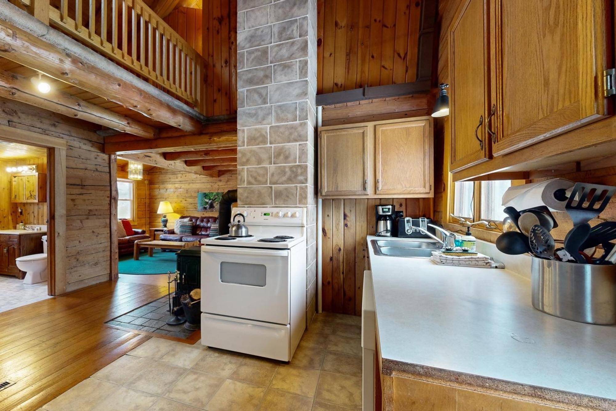 Carroll Twin View Log Home מראה חיצוני תמונה
