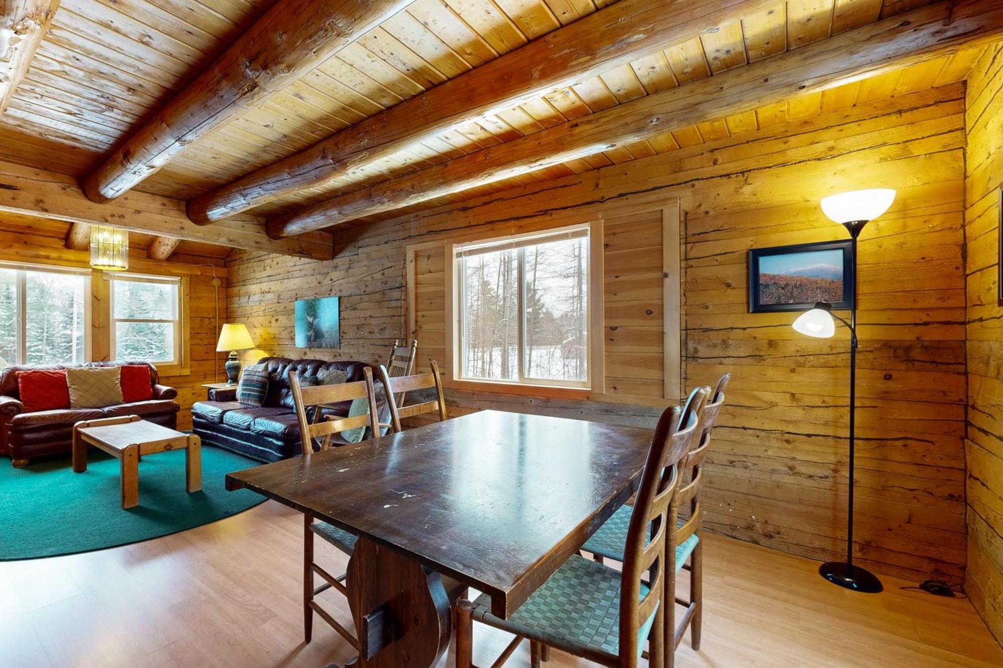 Carroll Twin View Log Home מראה חיצוני תמונה
